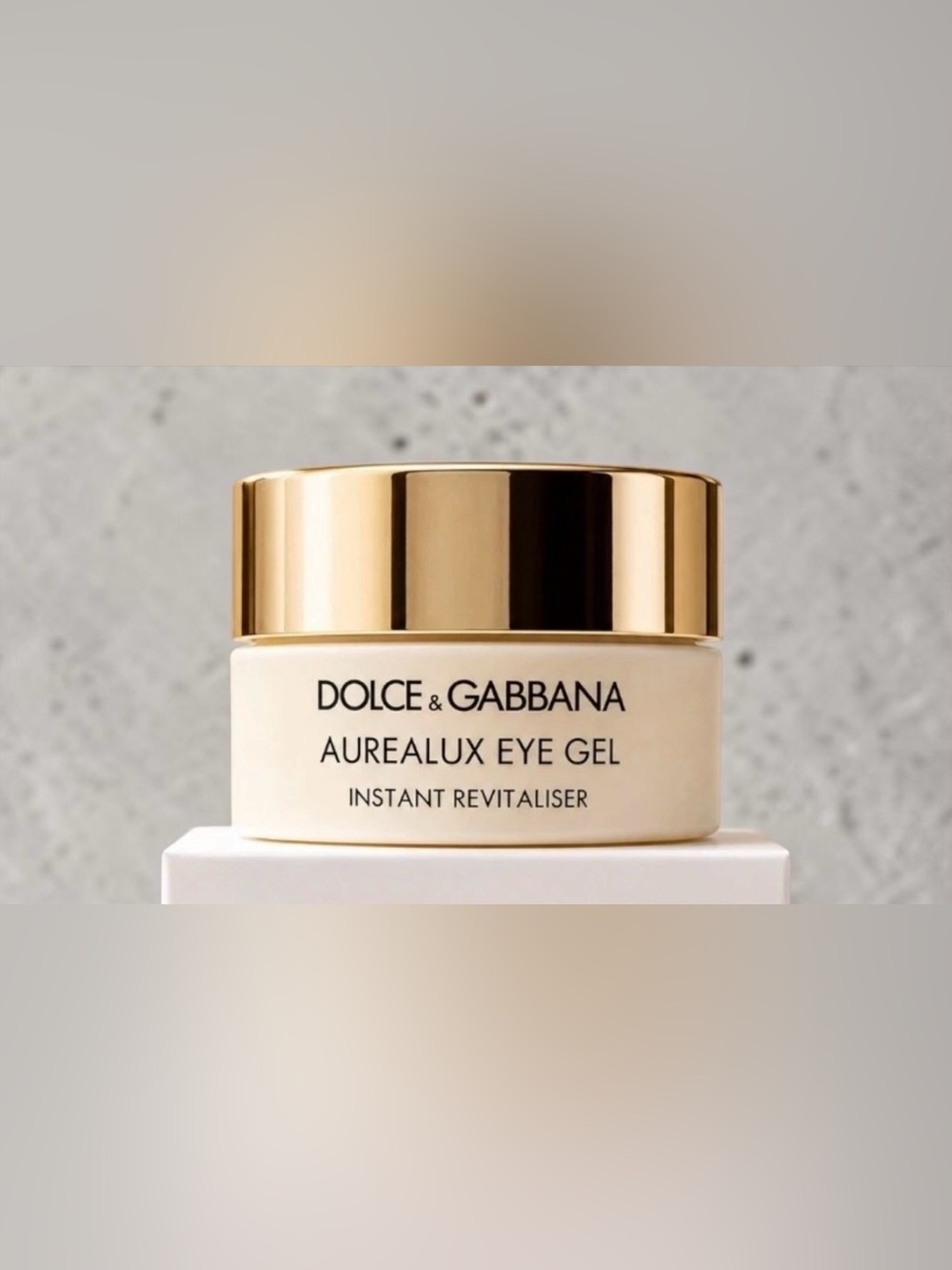 Dolce Gabbane Aurealux Eye Gel ~ 0.5 fl.oz.